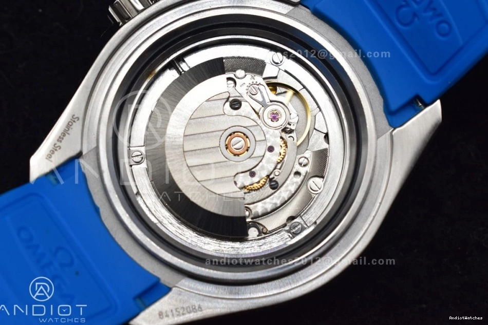 Ultra A 1078 Strap TF Edition Versatile SS 6000M Dial Best Black 1:1 on White Ceramic Deep Seamaster Rubber Bezel Blue 0113